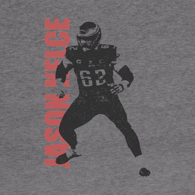 VINTAGE JASON KELCE STENCIL by HelloDisco